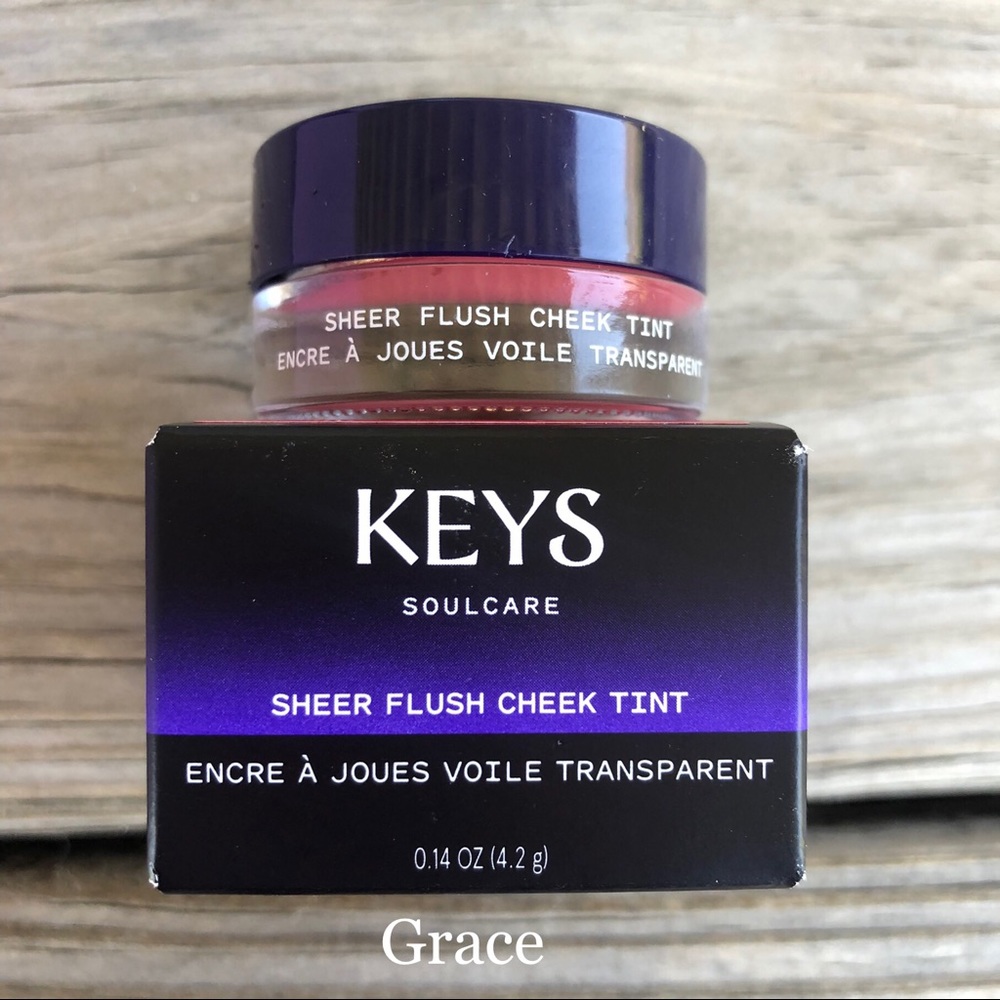 KEYS SOULCARE Sheer Flush Cream Cheek Tint Blush in Grace